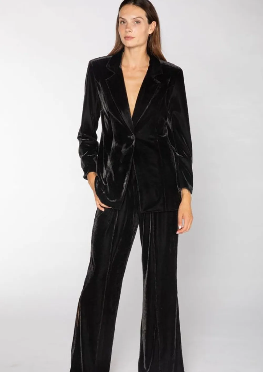 Clearance S'Edge Apparel Harrison Pant Luxe Velvet Pants