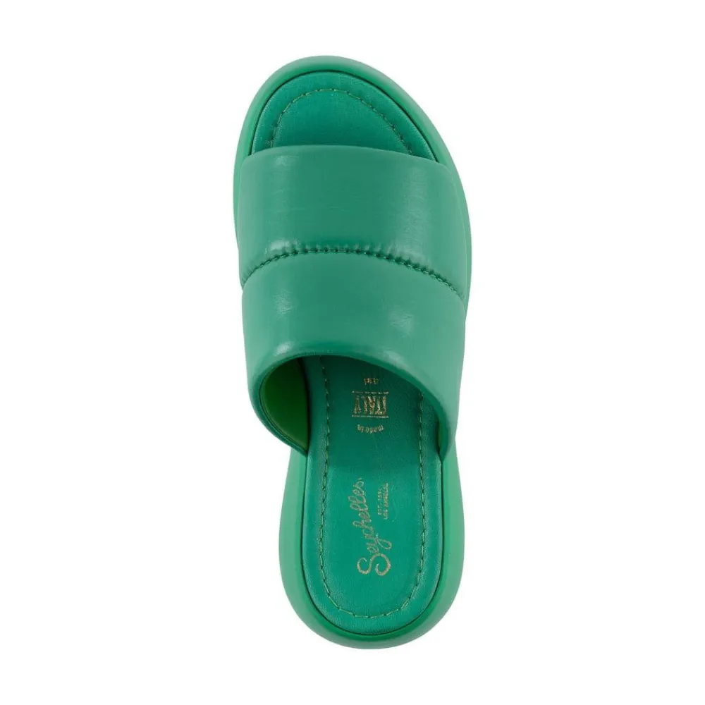 Fashion Sorry Bout It Green Sandal