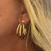 Clearance Claire Triple Hoops Jewelry
