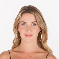 Discount Everybody'S Favorite Hoops Champagne Jewelry