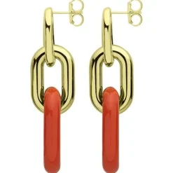 Outlet Shakedown Earrings Orange Jewelry