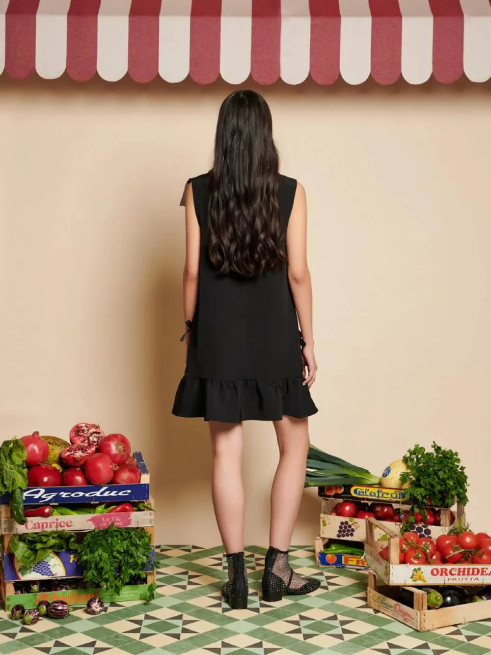 Fashion Butter Bow Mini Dress Mini