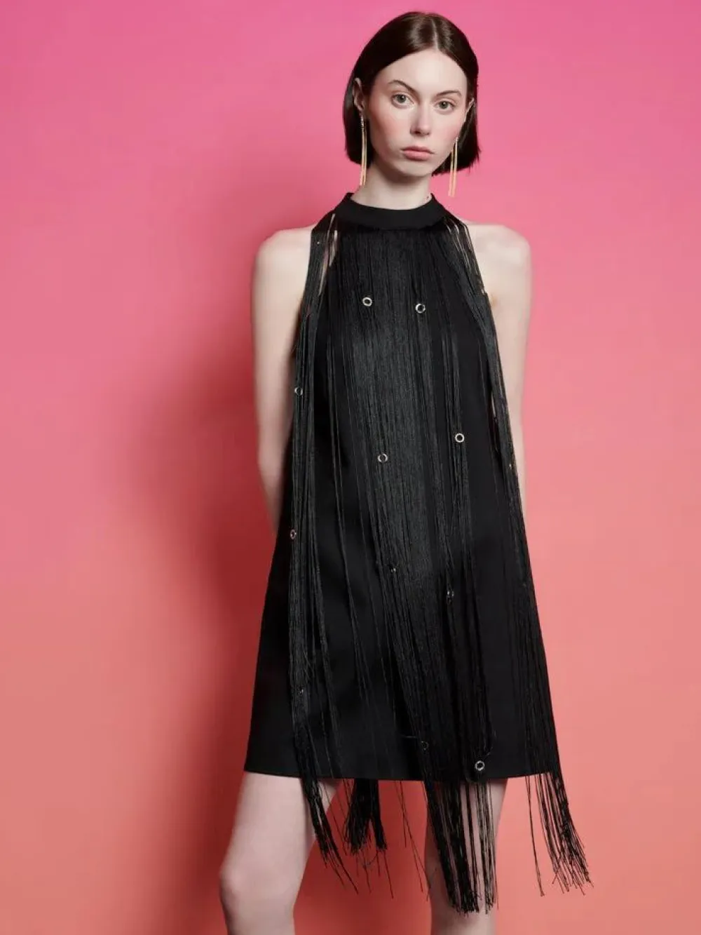 New Frida Fringe Mini Dress Mini