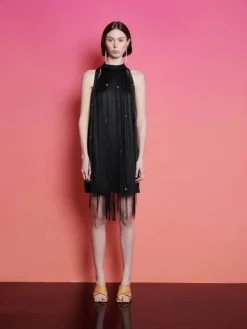 New Frida Fringe Mini Dress Mini