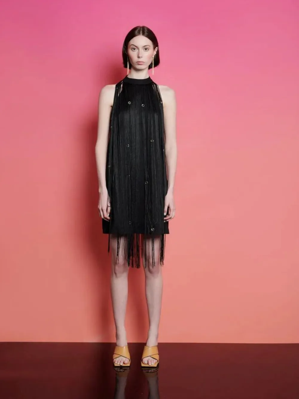 New Frida Fringe Mini Dress Mini