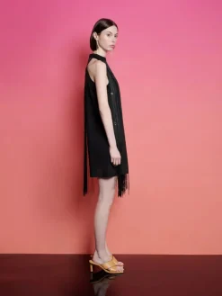 New Frida Fringe Mini Dress Mini