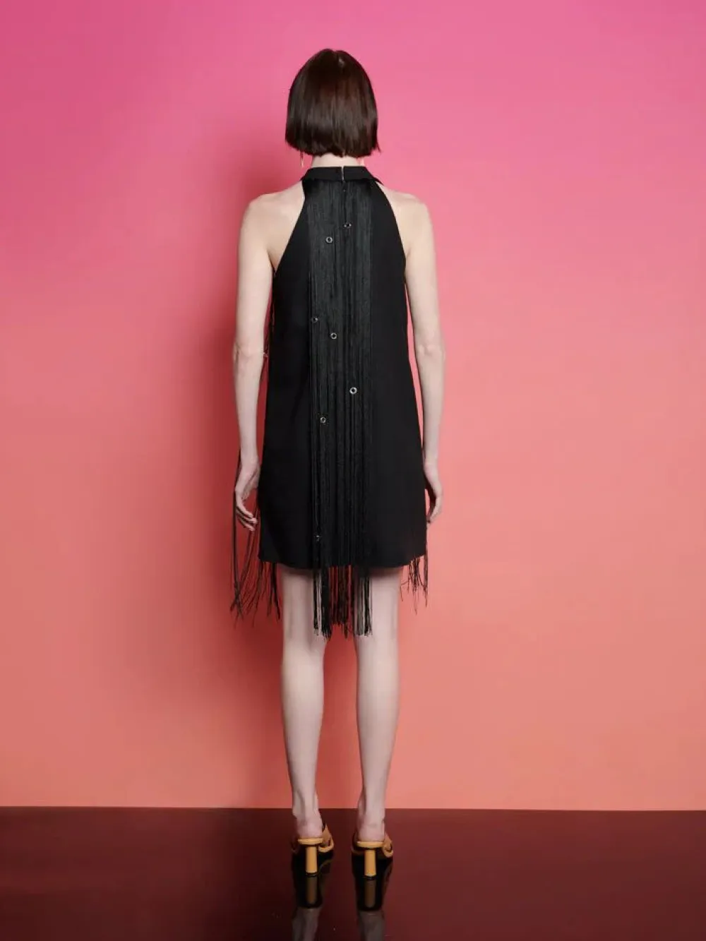 New Frida Fringe Mini Dress Mini
