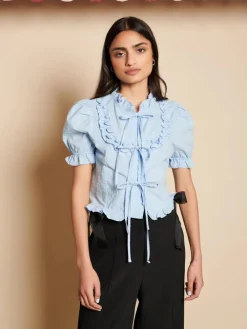 Online Marmalade Bow Top Blouses