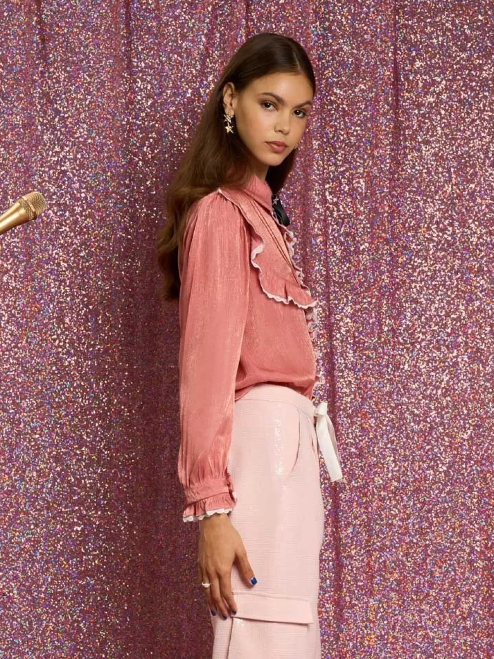 Discount Melody Ruffle Blouse Blouses