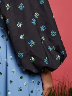 Online Saddle Floral Maxi Dress Maxi