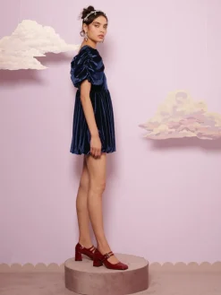 Online Spell Velvet Mini Dress Mini
