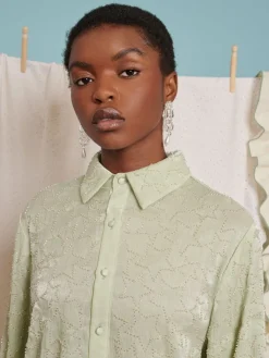 Clearance Sugar Star Bead Shirt Blouses