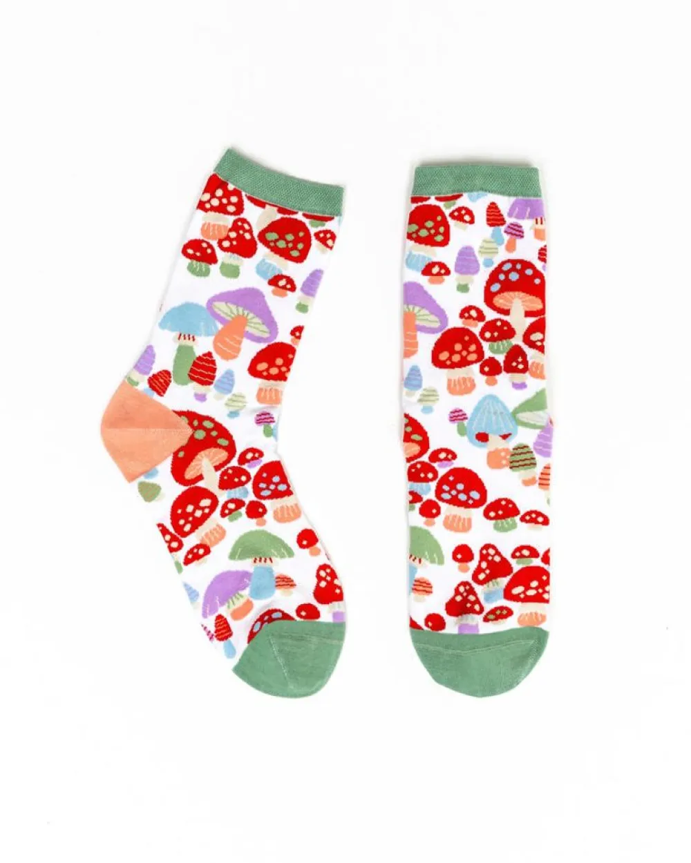 Best Sale Mushroom Forest Crew Sock Socks And Tights