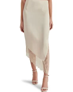 Shop Carrie-Anne Skirt In Oatmeal Skirts