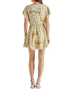 Best Kirsty Floral Chiffon Minidress Mini