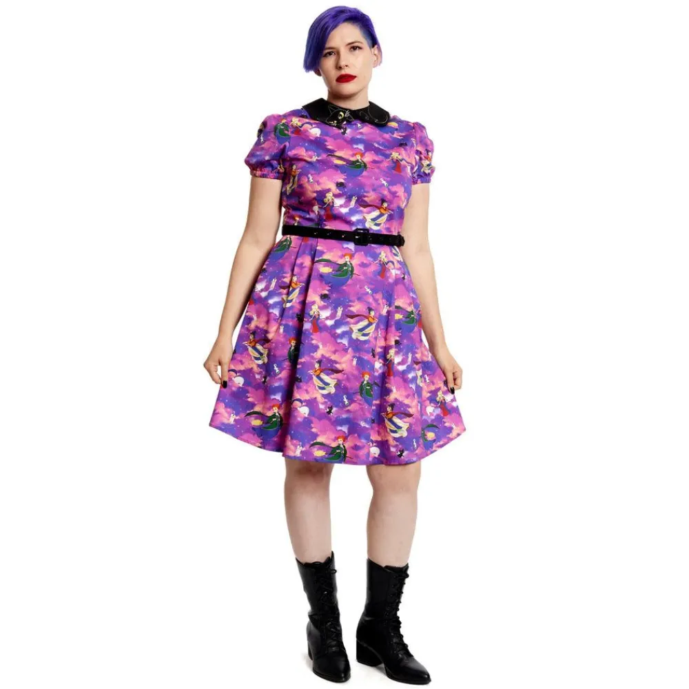 Best Hocus Pocus Sunset Sanderson Sisters Natasha Dress Mini