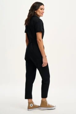Outlet Billy Boilersuit Leopard Pocket Jumpsuit