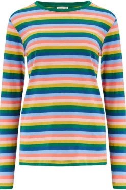 Discount Brunswick Jersey Top - Multi, Retro Stripes T-Shirts