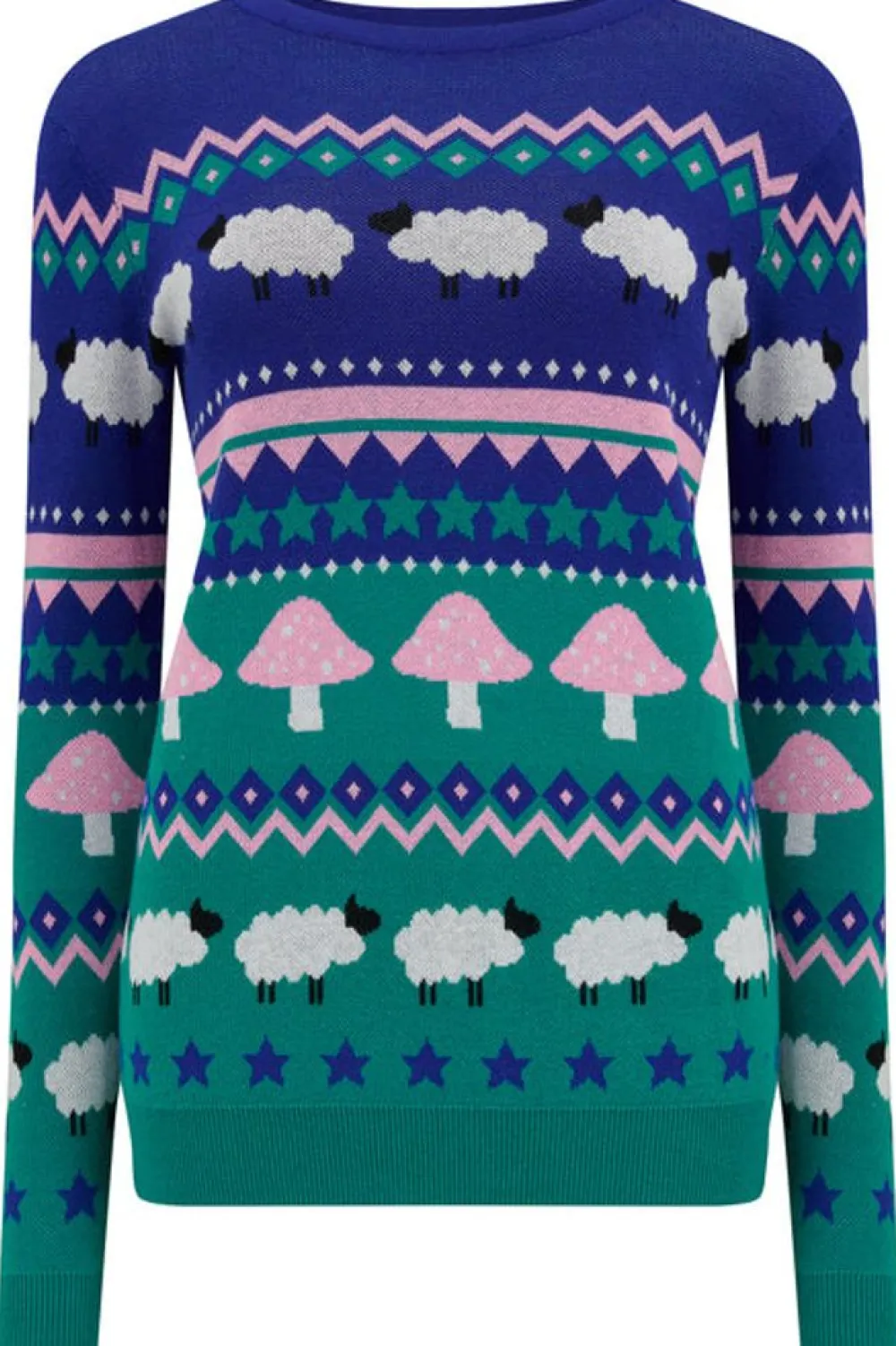Cheap Rosie Jumper - Multi, Rural Fairisle Sweaters