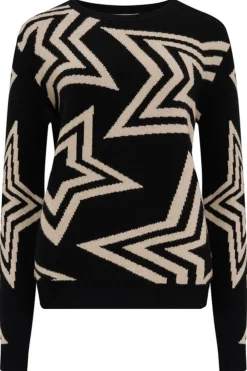 Store Thalia Jumper - Black, Star Explosion Sweaters