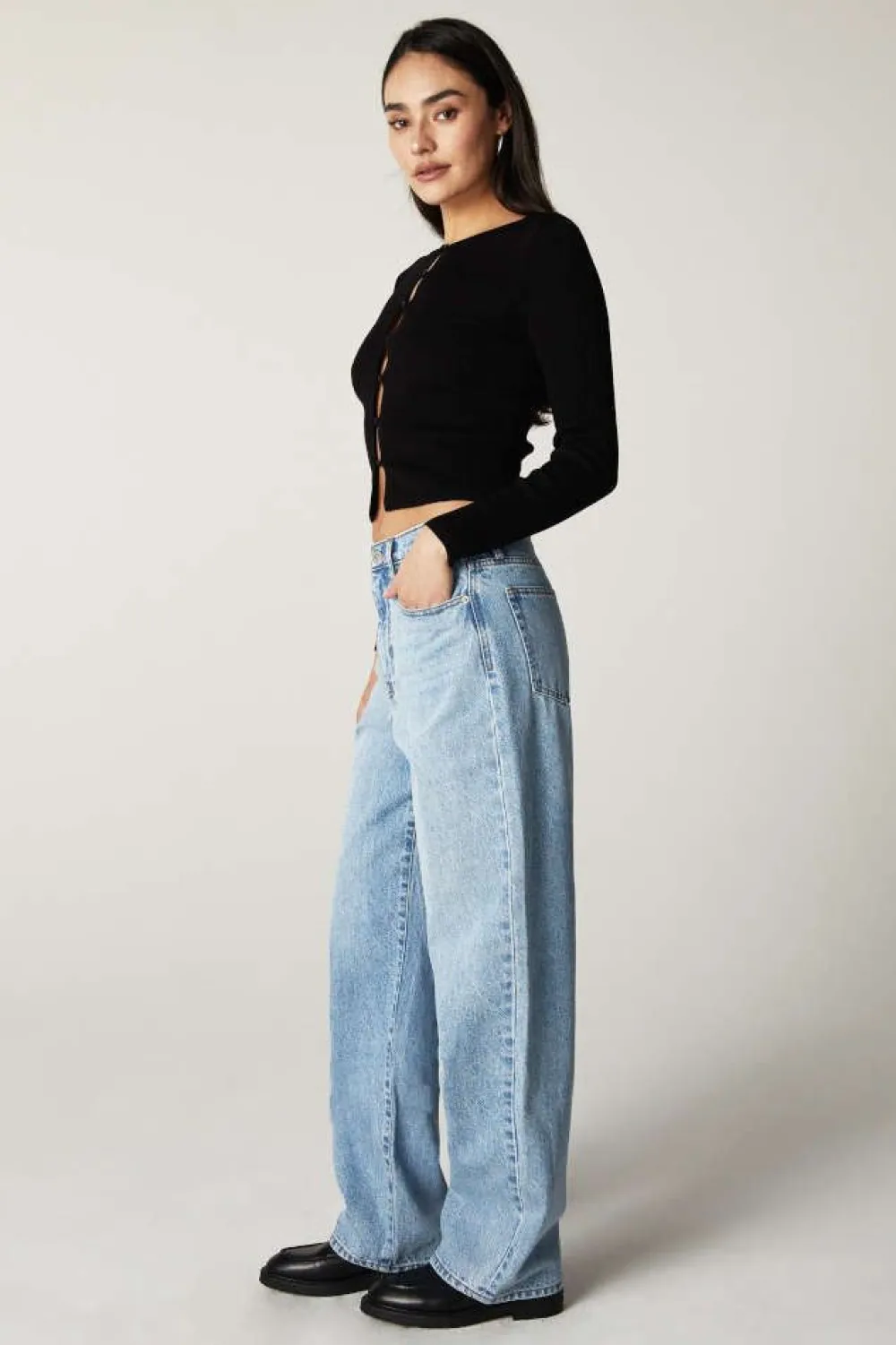 Best Sale Rumi High-Rise Stacked Leg In Highland Jeans